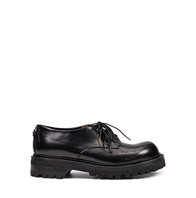 Premiata Black Leather Lace-ups