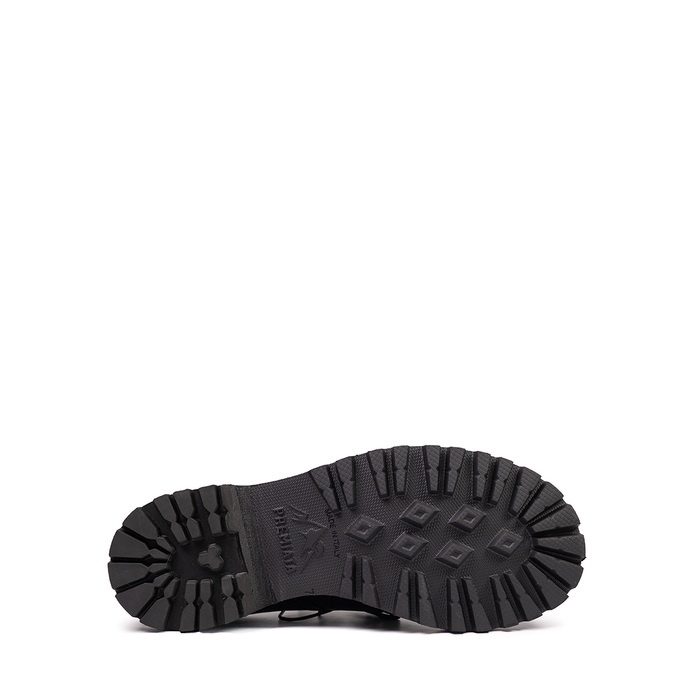Premiata Black Leather Lace-ups