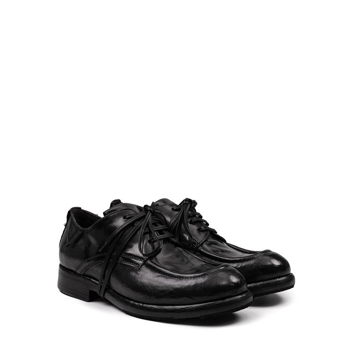 Le Ruemarcel SEKY D Black Leather Lace-ups