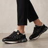 Premiata Lauryn Black Leather Sneakers - DOLITA