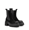 Elena Iachi Black Suede Ankle Boots