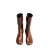 Poeve Veda Brown Leather Ankle Boots