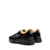 Premiata Moerund Black Suede And Textile Sneakers