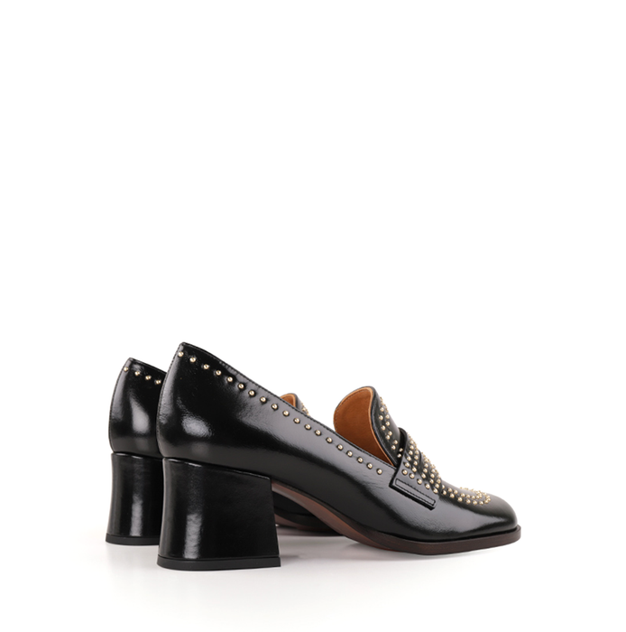 Chie Mihara Taleah Black Leather Heels