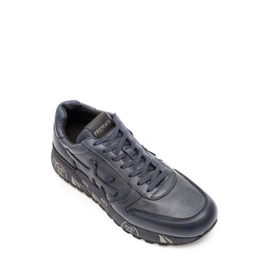 Premiata Mick Navy Leather Sneakers