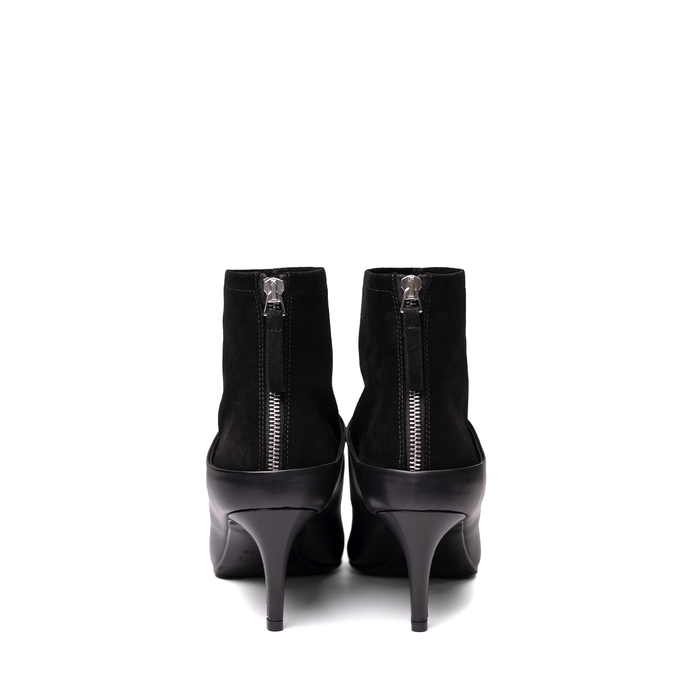 Premiata M7487 Black Leather Ankle Boots