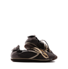Puraai Panther Dark Grey Microsuede and Nylon Sneakers - DOLITA