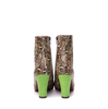 Chie Mihara Manel Snake Print Leather Ankle Boots