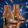 Chie Mihara Manel Snake Print Leather Ankle Boots - DOLITA