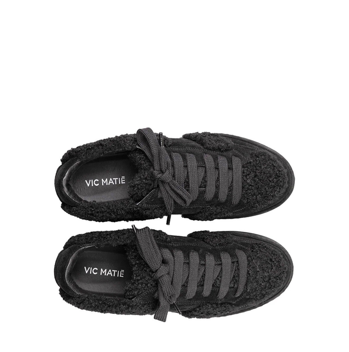 Vic Matie Black Suede Sneakers - DOLITA