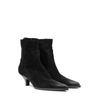 Elena Iachi Black Suede Ankle Boots