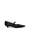 Guglielmo Rotta Hills Black Leather Flats
