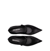Guglielmo Rotta Hills Black Leather Flats - DOLITA