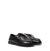 Elena Iachi Black Leather Lace-ups