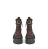 Vic Matie Dark Brown Suede Ankle Boots