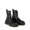 Vic Matie Black Leather Ankle Boots