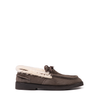 Sturlini Dark Brown Suede Loafers - DOLITA