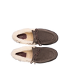 Sturlini Dark Brown Suede Loafers - DOLITA
