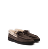 Sturlini Dark Brown Suede Loafers - DOLITA