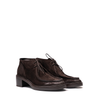 Elena Iachi Dark Brown Suede Ankle Boots