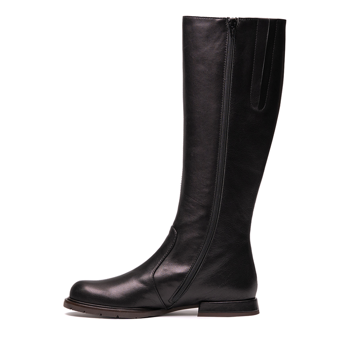 Chie Mihara Janai Black Leather Tall Boots