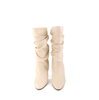 Chie Mihara Eychel Cream Leather Ankle Boots