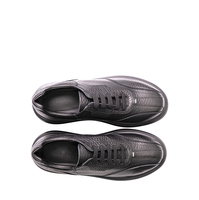 The Antipode Paul Black Leather Lace-ups