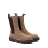 Officine Creative Light Brown Suede Ankle Boots