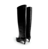 Poeve Dima Black Leather Tall Boots