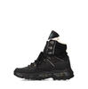 Premiata Midtreck Black Leather and Textile Sneakers