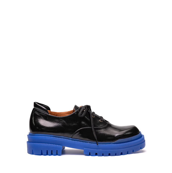 Chie Mihara Yotem Black Leather Lace-ups