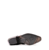 Le Ruemarcel YASMINE D Black and Brown Leather Ankle Boots - DOLITA