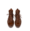 Officine Creative Brown Leather Ankle Boots
