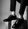 Alexander Hotto Black Leather Lace-ups