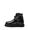 Le Ruemarcel AKIRA D Black Leather Ankle Boots