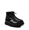 Le Ruemarcel AKIRA D Black Leather Ankle Boots
