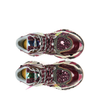 Joiaparis Clash Burgundy Leather and Textile Sneakers