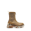 Joiaparis Luster Beige Suede and Textile Ankle Boots