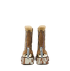 Joiaparis Luster Beige Suede and Textile Ankle Boots
