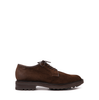 Ernesto Dolani Dark Brown Suede Lace-ups - DOLITA