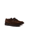 Ernesto Dolani Dark Brown Suede Lace-ups - DOLITA