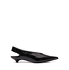 Guglielmo Rotta Henne Black Leather Flats