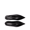 Guglielmo Rotta Henne Black Leather Flats - DOLITA