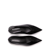 Guglielmo Rotta Henne Black Leather Flats