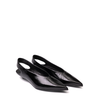 Guglielmo Rotta Henne Black Leather Flats