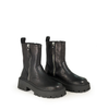 Vic Matie Black Leather Ankle Boots