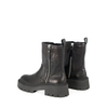 Vic Matie Black Leather Ankle Boots