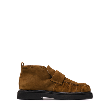 Lorena Paggi Brown Suede Ankle Boots