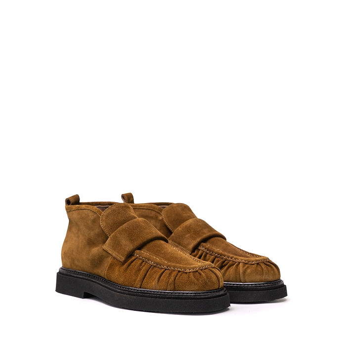 Lorena Paggi Brown Suede Ankle Boots