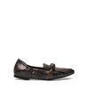 Lorena Paggi Python Print Leather Loafers